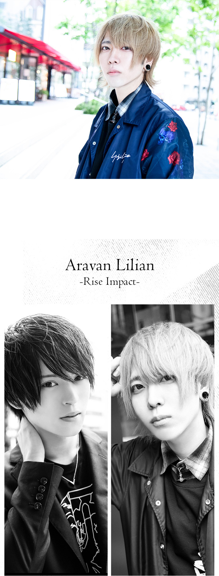 「Aravan Lilian -Rise Impact-」から痺れるイケメンの出演です!!